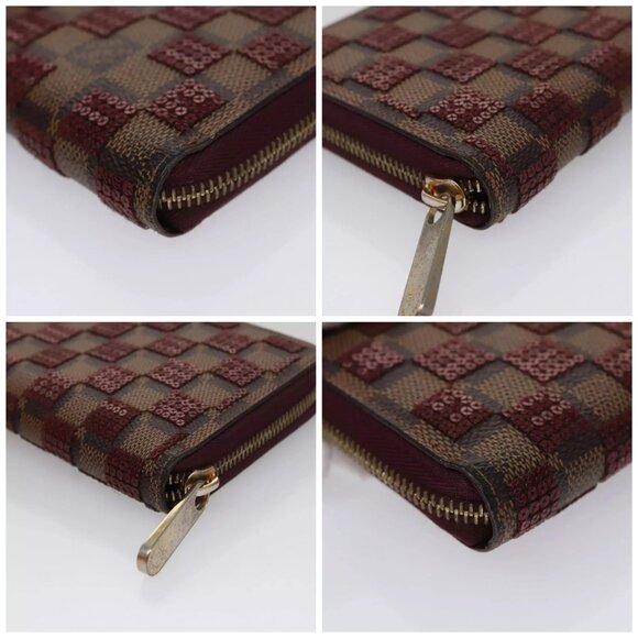 LOUIS VUITTON Damier Piet Zippy Wallet Long Wallet - Picture 15 of 16
